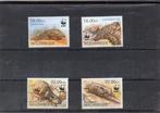 wwf mocambique mi. 6429-32  p.f., Postzegels en Munten, Postzegels | Afrika, Ophalen of Verzenden, Overige landen, Postfris