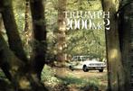 Brochure Triumph 2000 MK2 1974, Ophalen of Verzenden, Gelezen, Overige merken