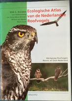 Jagen jachtvogels.  Ecologische atlas van de ned. Roofvogels, Ophalen of Verzenden, Zo goed als nieuw