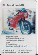 M103 motorkaartje dunstall honda 900 ( 2b ), Ophalen of Verzenden, Zo goed als nieuw, Motoren