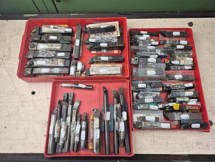 Draaibeitels in allerlei uitvoeringen met plaatjes, Doe-het-zelf en Verbouw, Draaibanken, Zo goed als nieuw, Metaaldraaibank, Ophalen