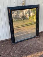Antieke spiegel verweerd glas, Antiek en Kunst, Antiek | Spiegels, Ophalen of Verzenden, Rechthoekig, Minder dan 100 cm