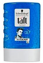 Taft Styling Titane Power haargel flacon 300m (3 voor €10,-), Ophalen of Verzenden, Nieuw, Gel, Wax, Haarlak of Mousse