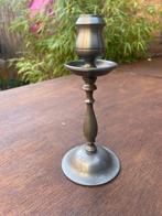 Vintage tinnen kandelaar - Roelen Tin De Bilt - type 1101, Overige materialen, Gebruikt, Ophalen of Verzenden, Kandelaar