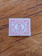 Curacao ongebruikt plakker nr 51, Ophalen of Verzenden, Postfris