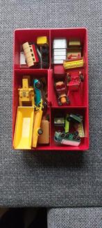 Matchbox auto's in bak, Ophalen of Verzenden, Gebruikt, Jongen of Meisje