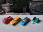 4 oude siku autos anhanger kar v259 v serie, Ophalen of Verzenden, Gebruikt
