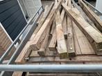 Hardhouten beschoeing 12 meter, Doe-het-zelf en Verbouw, Hout en Planken, Gebruikt, Ophalen of Verzenden, 200 tot 250 cm, Steigerhout