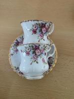 Royal Albert Cottage Garden Kop en Schotel Set, Gebruikt, Ophalen of Verzenden, Overige stijlen, Kop(pen) en/of Schotel(s)