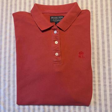 Vintage Polo Jeans Company Damespolo – Rood (Maat L) beschikbaar voor biedingen