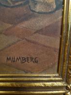 Schilderij van een man bij de open haard- Mumberg, Ophalen