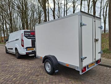 Voorraad-ACTIE: gesloten aanhangwagen 250x150x150cm NIEUW beschikbaar voor biedingen