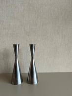 Erika Pekkari kandelaren, Gebruikt, Ophalen of Verzenden, Metaal, Kandelaar