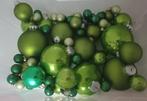 Verschillende soorten groene kerstballen, Diversen, Ophalen, Zo goed als nieuw