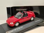 Honda CR-X Delsol - Rood - 1:43 Minichamps, Auto, Nieuw, Ophalen of Verzenden, MiniChamps