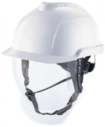Bouwhelm MSA V-Gard 950 met gelaatscherm nieuw beschikbaar voor biedingen