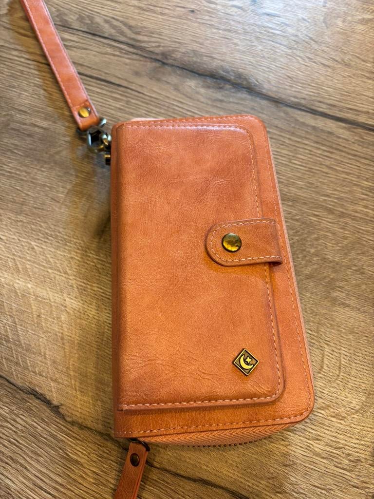 Oud roze portemonnee, Sieraden, Tassen en Uiterlijk, Portemonnees, Ophalen of Verzenden, Zo goed als nieuw, Roze