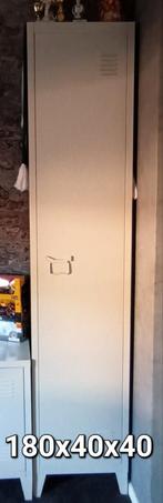 Locker kledingkast / kast grijs ( van kwantum), Ophalen, Binnendeur, Minder dan 200 cm