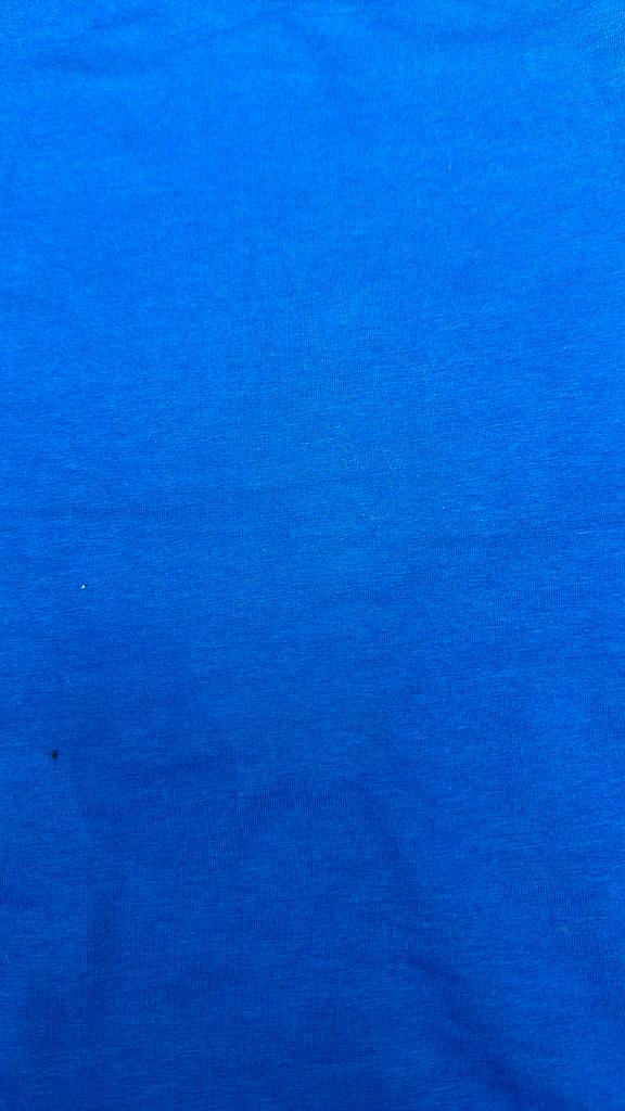 Unie kobalt blauw tricot, Hobby en Vrije tijd, Stoffen en Lappen, Zo goed als nieuw, Katoen, 120 cm of meer, 30 tot 200 cm, Ophalen of Verzenden