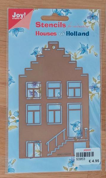 Joy! Crafts stencil - Houses of Holland beschikbaar voor biedingen