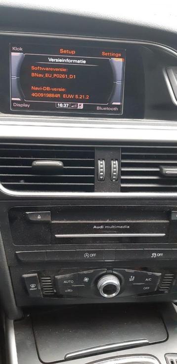 Audi Navigatie Update 2025 2026  beschikbaar voor biedingen