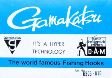 Gamakatsu witvishaken (14 types, 25 haken per pakje) beschikbaar voor biedingen