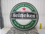 HEINEKEN RECLAME BORD, Verzamelen, Biermerken, Ophalen, Gebruikt, Reclamebord, Plaat of Schild, Heineken