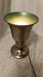 Vintage kelklamp jaren 70 – sfeervolle retro tafellamp, Verzamelen, Retro, Ophalen of Verzenden, Huis en Inrichting