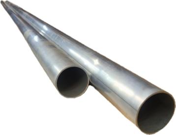 Aluminium buizen Ø 5 cm / 2.55 m lang € 15,- per stuk incl beschikbaar voor biedingen