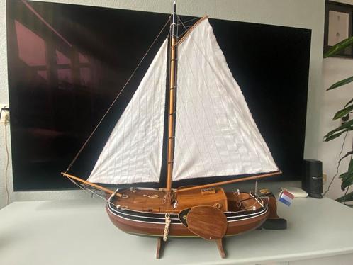 Mooi model boeier “de Sperwer”, Hobby en Vrije tijd, Modelbouw | Boten en Schepen, Zo goed als nieuw, Groter dan 1:32, Overige merken