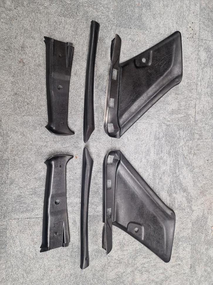 Zwarte a,b en c stijlen golf 2, Auto-onderdelen, Interieur en Bekleding, Volkswagen, Gebruikt, Ophalen