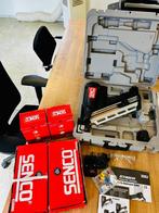 Senco GT90CH gas/accu tacker. Compleet pakket!, Doe-het-zelf en Verbouw, Gereedschap | Handgereedschap, Ophalen, Zo goed als nieuw