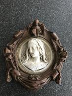 Antieke Maria Medaillon, Ophalen of Verzenden