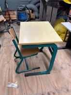 Te koop school tafels en stoelen, Ophalen, Gebruikt, Tafel(s) en Stoel(en)