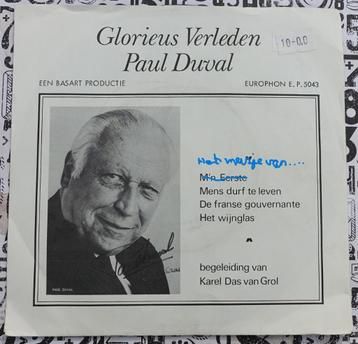 paul duval , glorieus verleden - ep beschikbaar voor biedingen