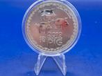 Niue lunar year of the pig 2019 1oz .999, Ophalen of Verzenden, Zilver