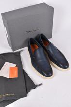 SALE! €1498 In zeer goede staat Santoni loafers 47, Loafers, Italia, Santoni, Blauw