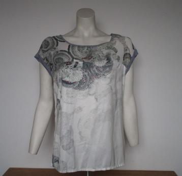 Nr.60: Mooie blouse Top van Expresso leuke print Maat M Sati beschikbaar voor biedingen