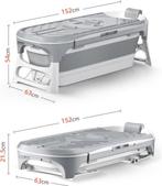 Livista Opvouwbaar Ligbad, Ophalen, 100 tot 150 cm, Overige typen, Nieuw