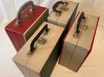 Platenkoffertjes 7 inch - Vintage/Retro Collectie, Ophalen, Gebruikt, Overige instrumenten