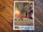 Tractor folder PZ zweegers  FANEX cirkelschudders, Ophalen of Verzenden, Zo goed als nieuw