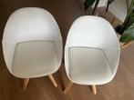 Eetkamerstoelen, Ophalen, Gebruikt, Wit, Twee