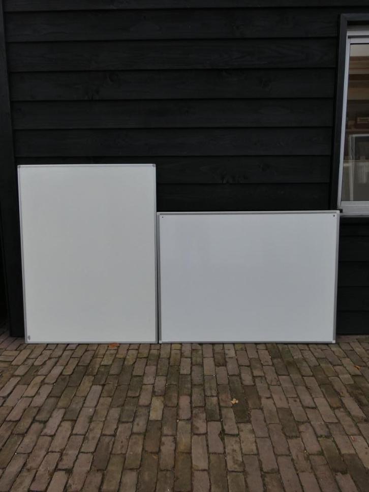 Whiteboards in verschillende afmetingen, Huis en Inrichting, Woonaccessoires | Memoborden, Gebruikt, Magneetbord, Ophalen