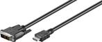 Goobay HDMI-DVI Kabel - Zo goed als nieuw, Computers en Software, Pc- en Netwerkkabels, Ophalen, Zo goed als nieuw