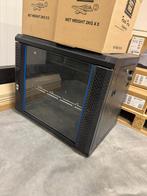 Cisco Router / Netgear Switch & Patchkast 9U, Computers en Software, Serverkasten, Ophalen of Verzenden, Gebruikt, Plaatstaal