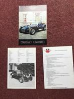 Donkervoort Super Seven en Super Eight folder, Boeken, Gelezen, Overige merken, Ophalen of Verzenden