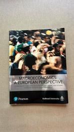 Macroeconomics: A European Perspective - Radboud University, Ophalen of Verzenden, Zo goed als nieuw, WO