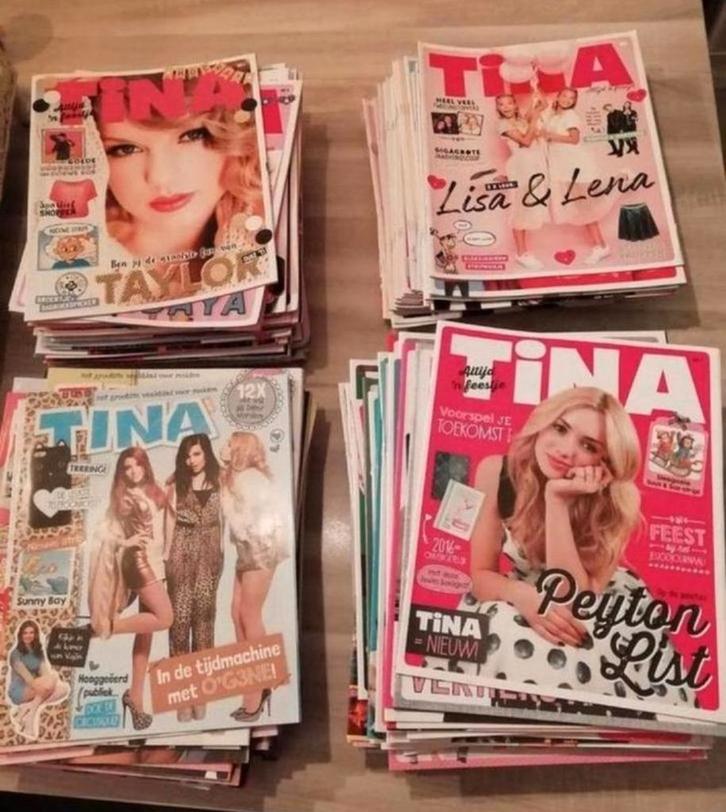 Grote partij Tina tijdschriften (2015-2018), Boeken, Tijdschriften en Kranten, Zo goed als nieuw, Damesbladen, Ophalen