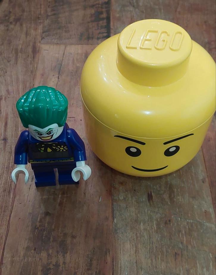 Lego Wekker + Opbergbox Smiley, Kinderen en Baby's, Speelgoed | Duplo en Lego, Gebruikt, Lego, Losse stenen, Ophalen