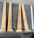 Massief eiken tafel poten (set van 4), Ophalen, DN Meubels & Hout, 50 tot 100 cm, Vijf personen of meer